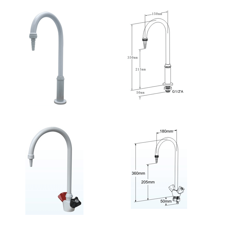 Lab fittings water faucet