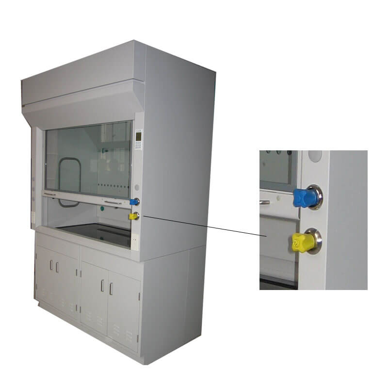 chemical laboratory fume cupboards with sink