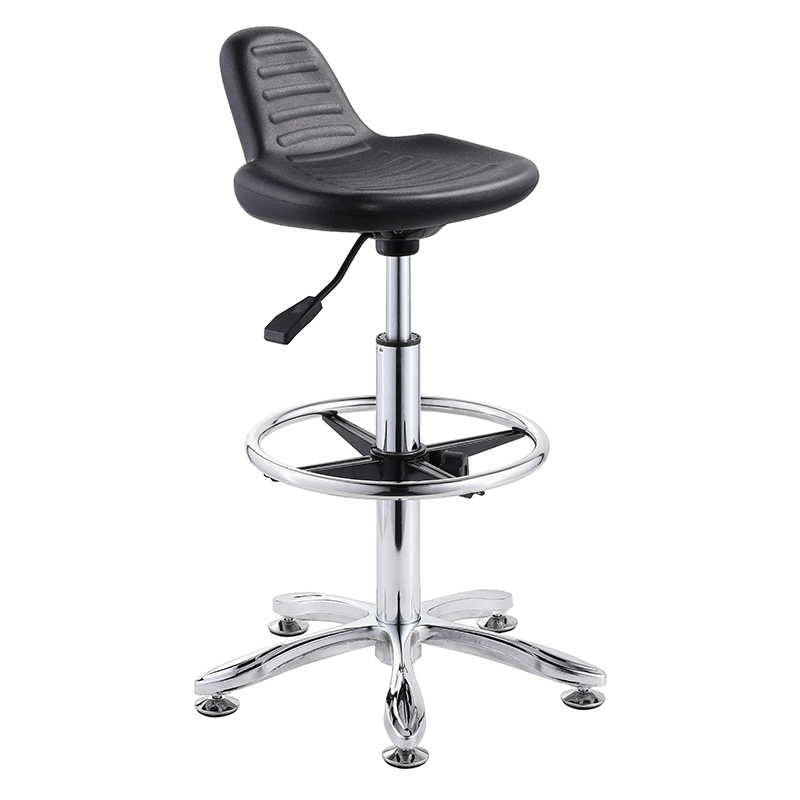 Lift and swivel office chair lab stool withour armrest and castor