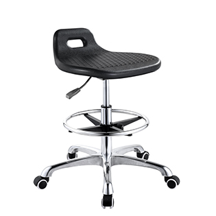 Adjustable Lab Chair with Movable Wheels