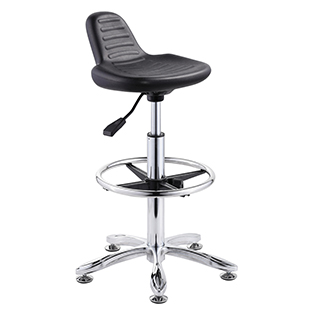 Lift and swivel office chair lab stool withour armrest and castor